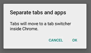 chrome tabs