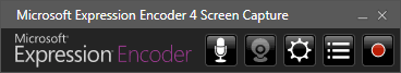 Microsoft Expression Encoder 4 Screen Capture Tool