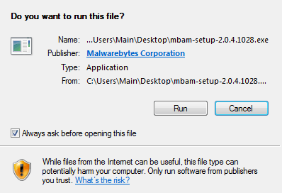 malwarebytes manual update where do the files go