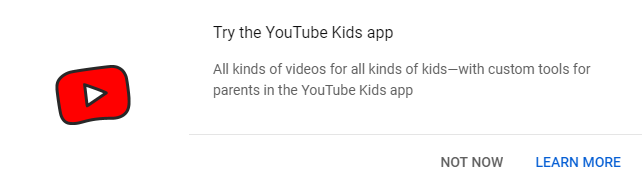 How To Disable Youtube Try The Youtube Kids App Popup H3xed
